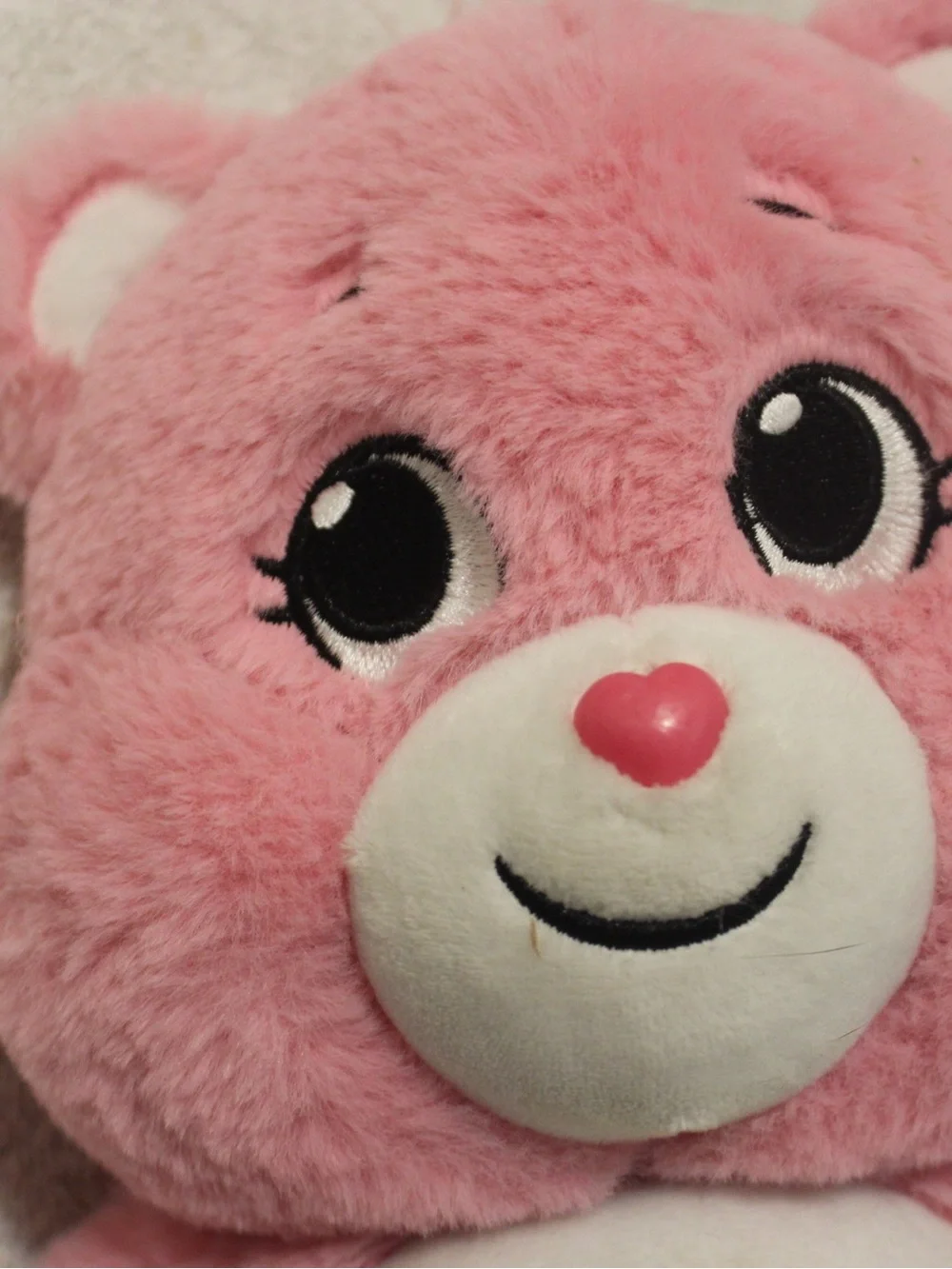 2022 Care Bear True Heat Bear Pink Stuffed Animals Cuddle Plush Doll 13